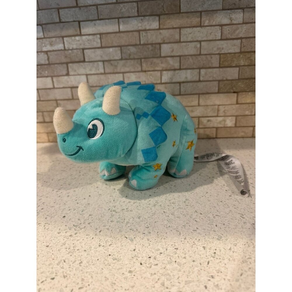 Rare Disney Parks Animal Kingdom Dinoland Triceratops‎ Plush Small 11” Dinosaur